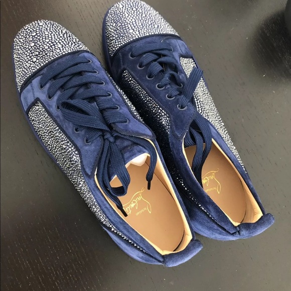 $2495 Christian Louboutin Swarovski 45 - Picture 3 of 7